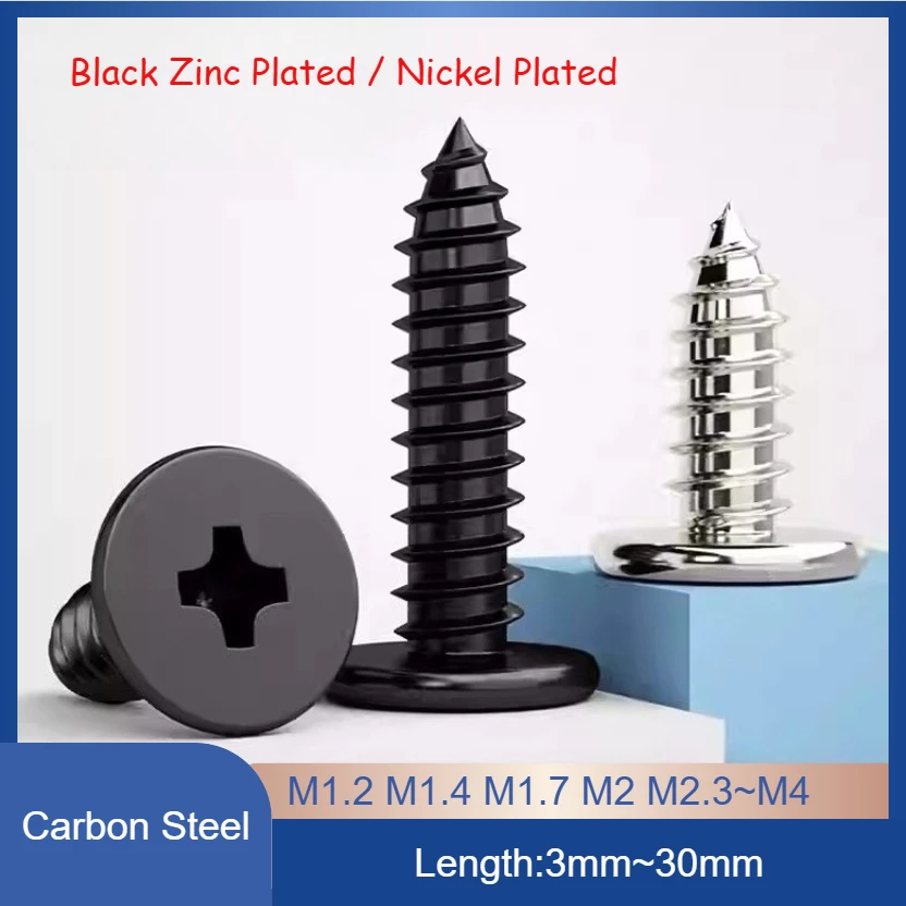 

Саморезы IRIR из углеродистой стали M1.2-M4