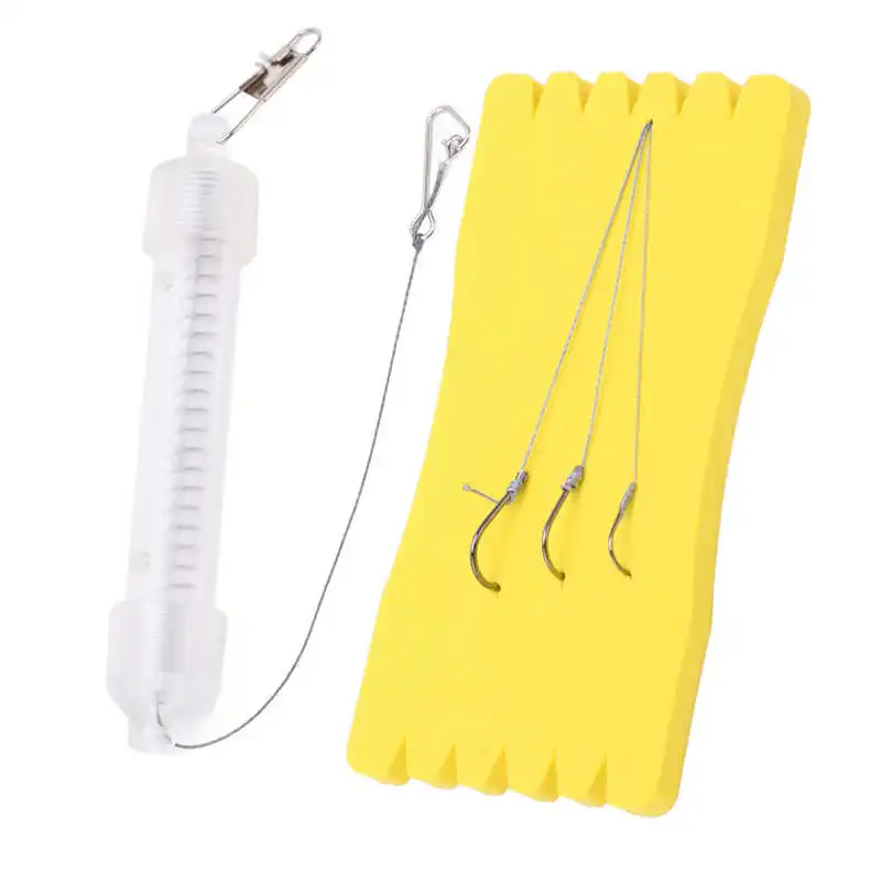 

Automatic Fishing Hook Trigger Stainless Steel Spring Fishhook Bait Rapid Capture Tool Fishhook Bait Catch Catapult