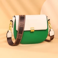 fashion trend sling designer purses and handbags for women genuine leather casual saddle vintage girl messenger shoulder bags