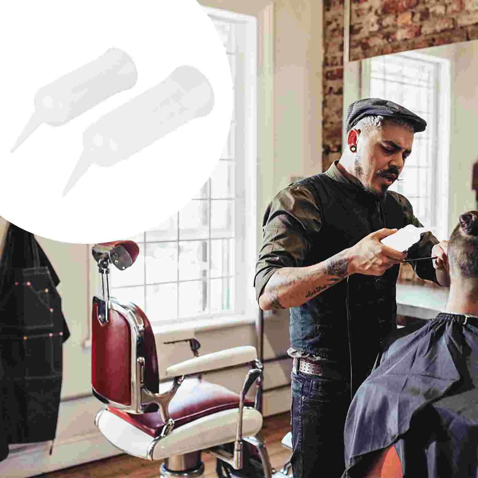 

Bottle Hair Applicator Dye Tip Color Bottles Squeeze Coloring Translucent Angled Scalp Style Salon Tool Travel Empty Measuring