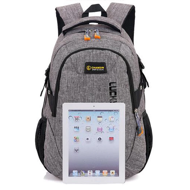 Male Men Women Backpack Back Pack Bag School For Laptop Notebook PC Computer Teenager Boy Black Rucksack Bagpack Work Business