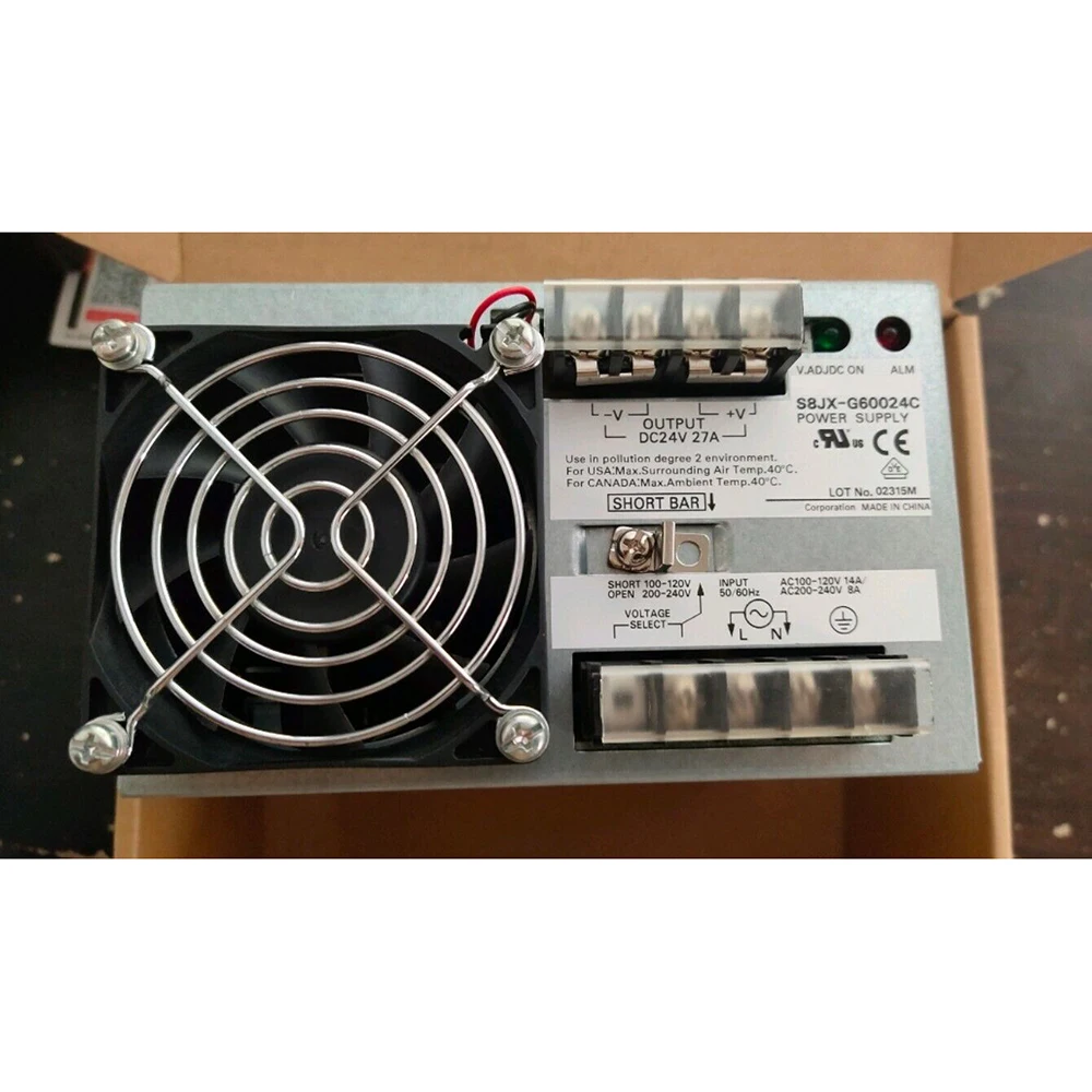 

High Quality Switching Power Supply S8JX-G60024C 600W/24V Output 25A High Power Fast ShipPS