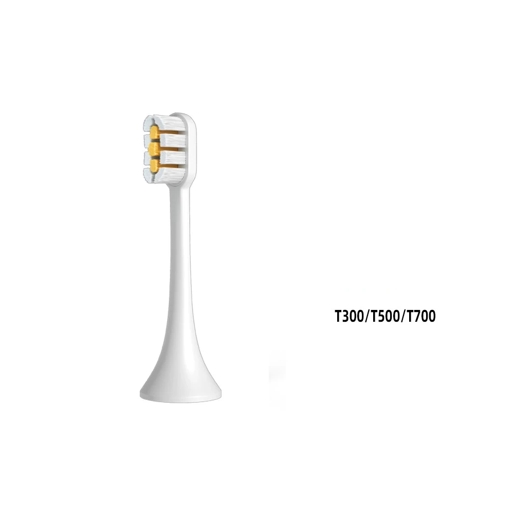 XIAOMI 3PCS T100 T300 T500 T700 Soft Vacuum DuPont Replacment Heads Clean Bristle Brush Nozzles Head Electric Toothbrush images - 6