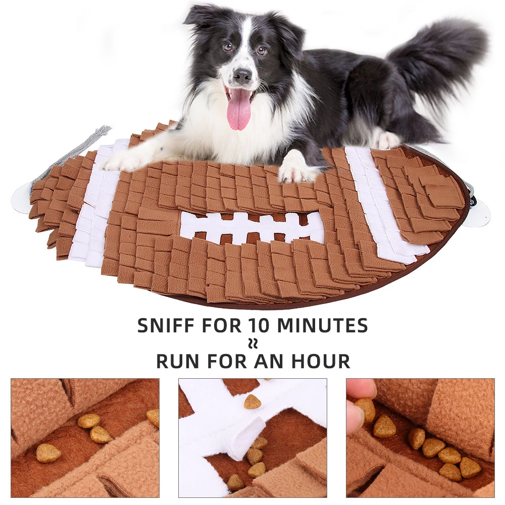 

Pet Sniff Pad Snuffle Mat for Dogs Interactive Dog Feeding Mat Sniffing Training Pad for Dog Cat Release Stress Pet Puzzle Toys