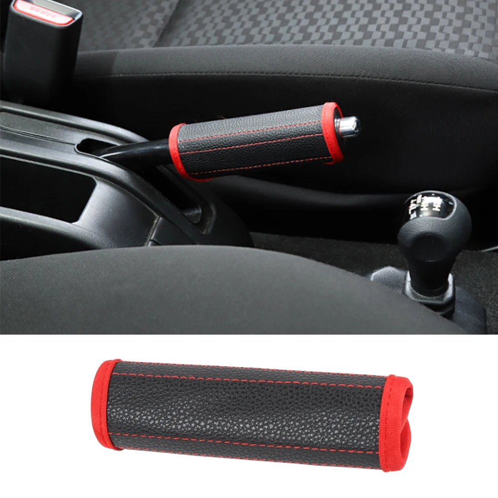 Внутренняя дверь автомобиля Co-pilot ручной тормоз Защитная крышка для Suzuki Jimny JB64 JB74 2019 2020 2021 2022 аксессуары для интерьера