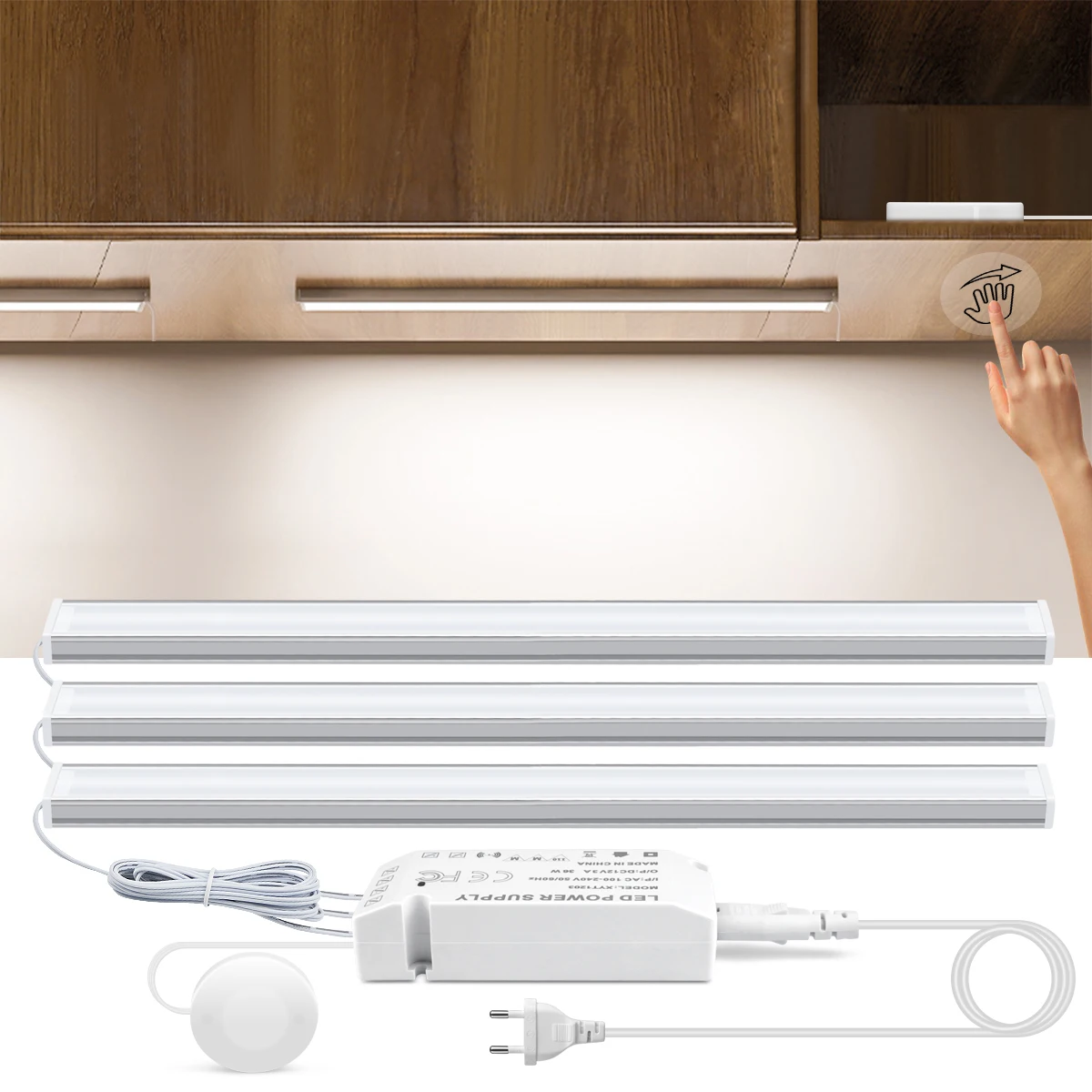 Вертикальная комбинация нескольких таблеток с проницаемым деревянным датчиком