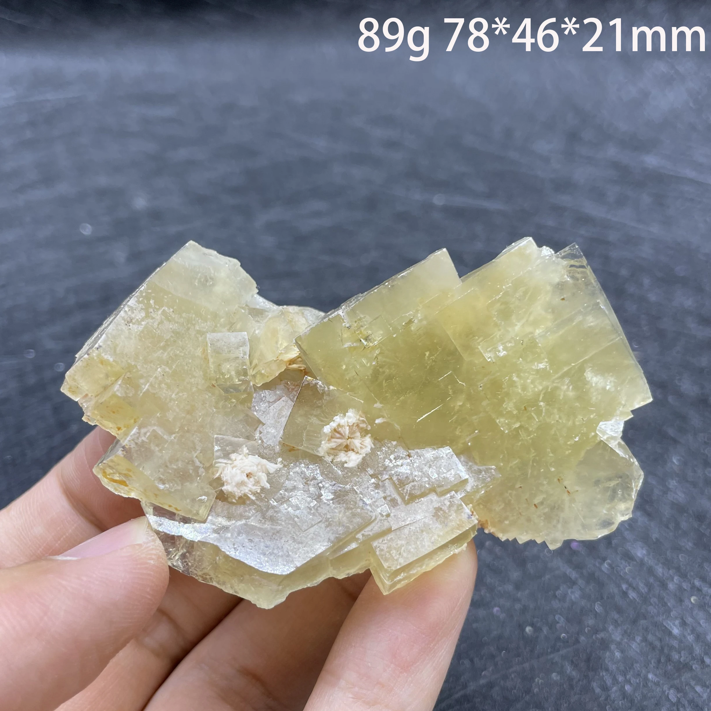 Натуральный Необработанный камень Пекин желтого цвета блестящее минеральное