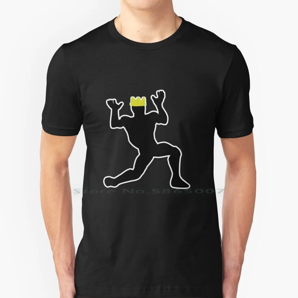 

Orange Justice Royale T Shirt 100% Cotton Orange Man Royale Dance Pubg Battle Meme Funny Crown Silhouette Fornite Fornight