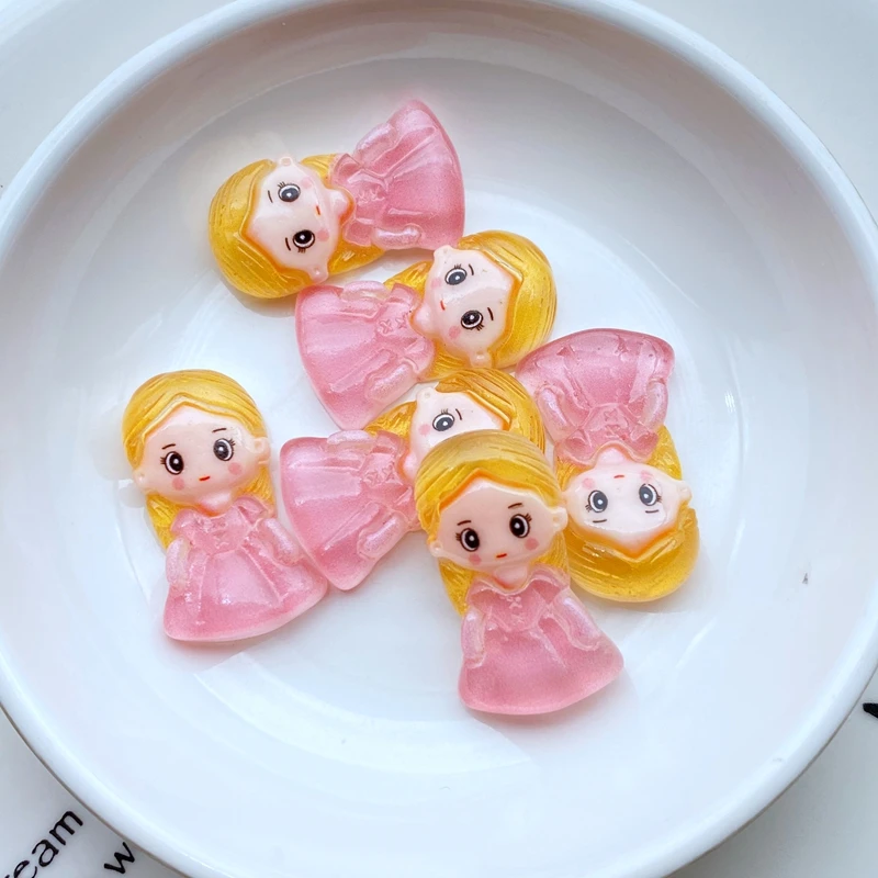 10 шт. милые аксессуары для волос с героями мультфильмов девочек банты центр