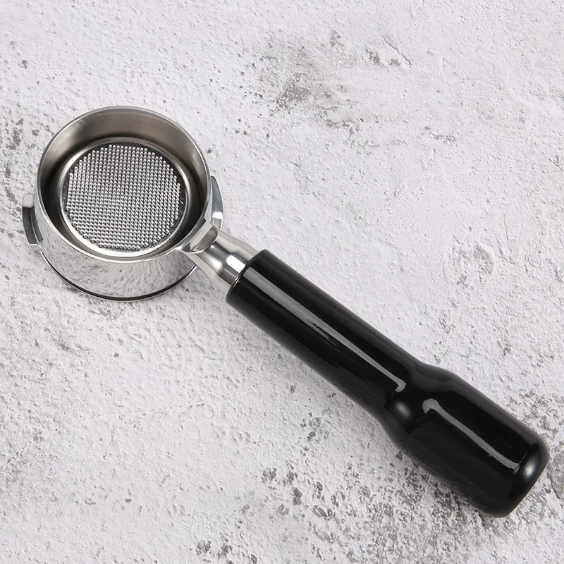 

Bottomless Portafilter For Gaggia 58Mm With Filter Basket Replacement Espresso Machine Accessory Coffee Tool