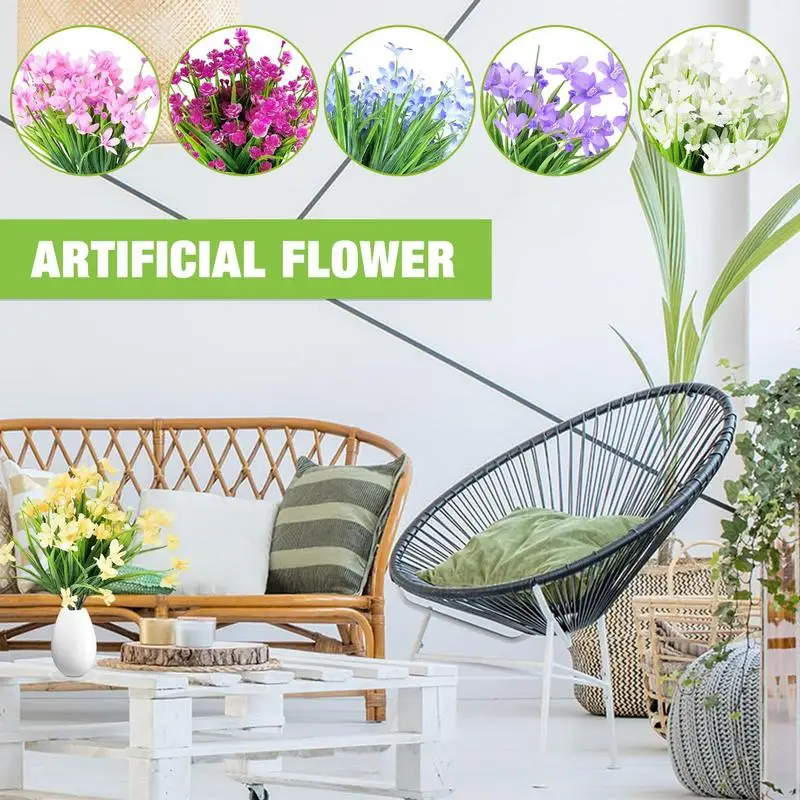 1 шт. шелковые искусственные цветы 35 см