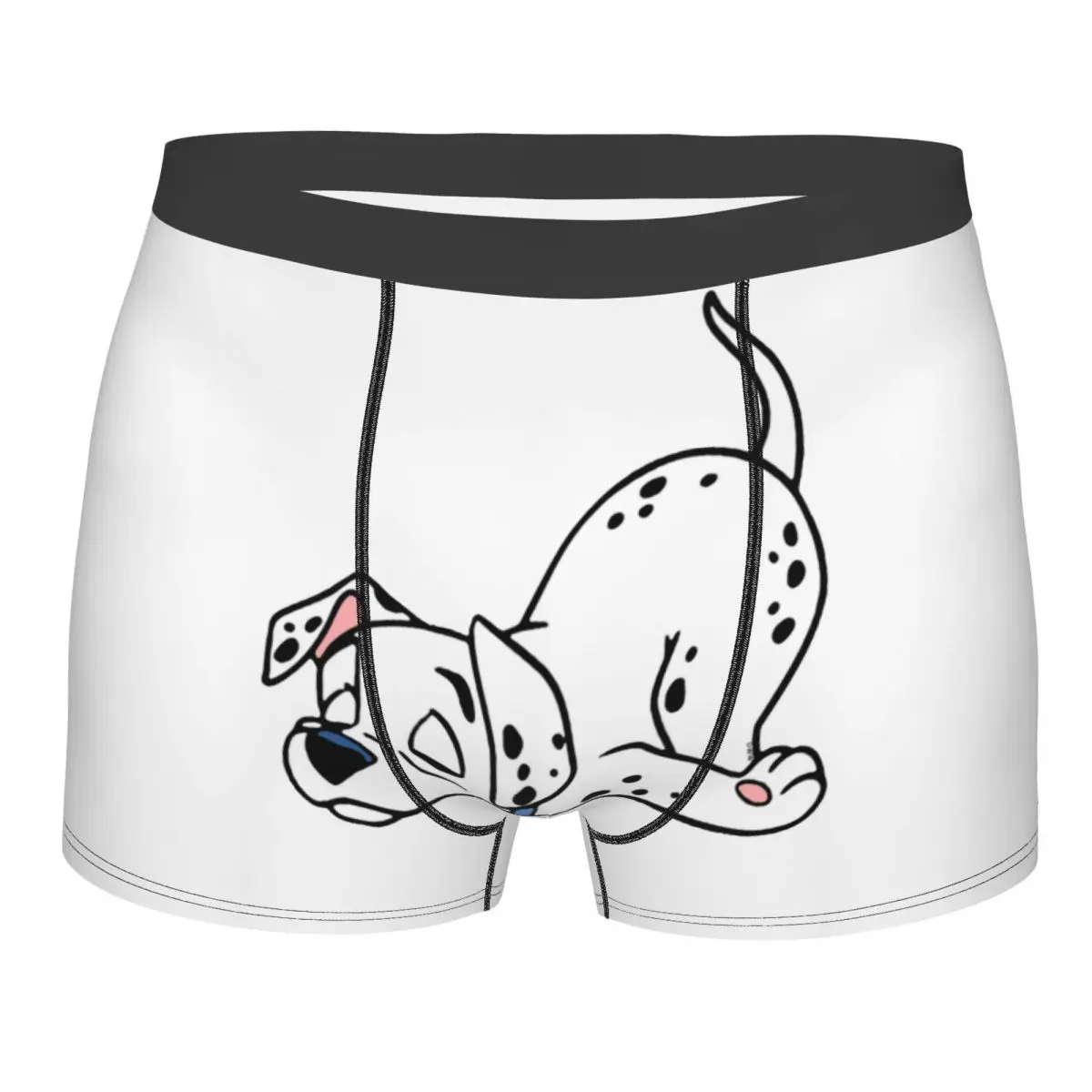 

Male Cool Dalmatian Qui Dort Underwear Boxer Briefs Men Soft Shorts Underpants