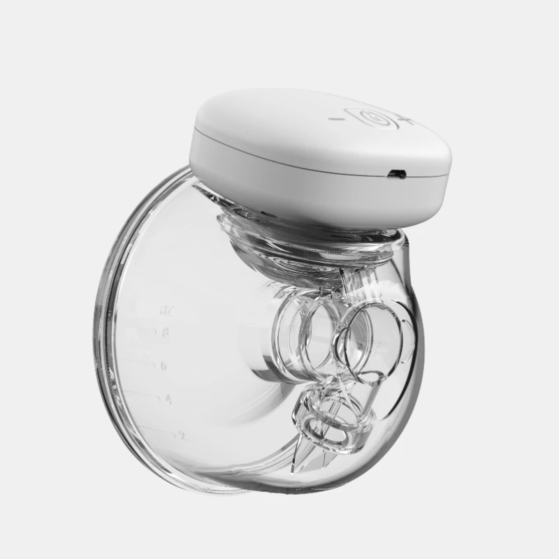 One-piece electric breast pump solve the problem of engorgement milk for breastfeeding mothers