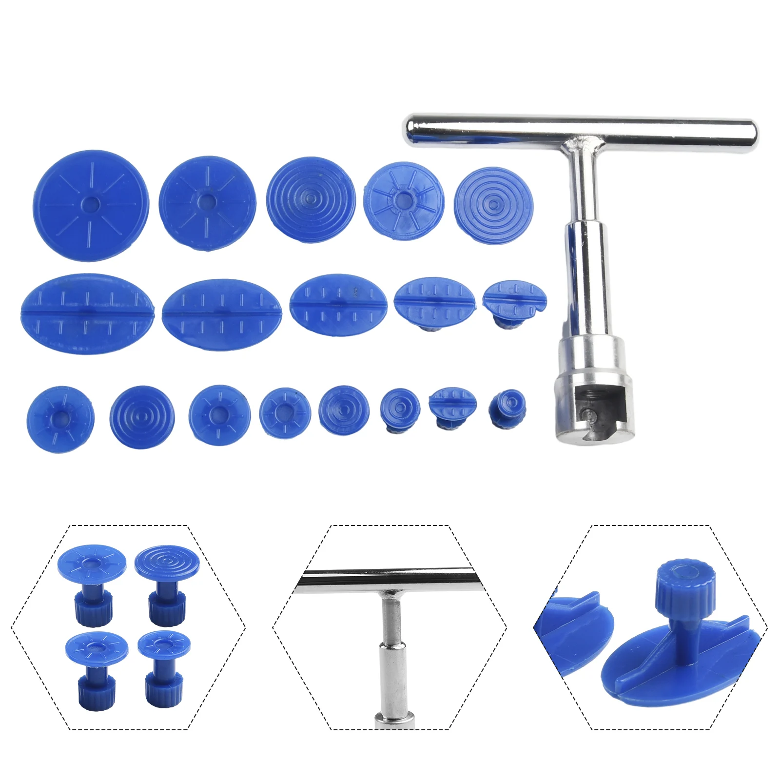 Автомобильный съемник вмятин пластиковая присоска для вытягивания автомобиля