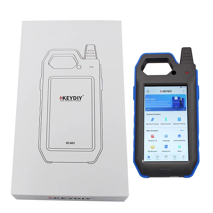 

KEYDIY KDMAX Car Key Programmer Auto Remote Generator / Chip Reader / Frequency Tester Mutil-functional Smart Device KD MAX