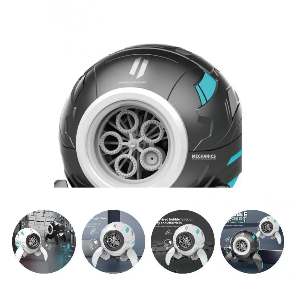 

Научная фантастика, модная, легкая в использовании машина для распыления пузырей в форме механика, детская игрушка, распылитель пузырьков д...