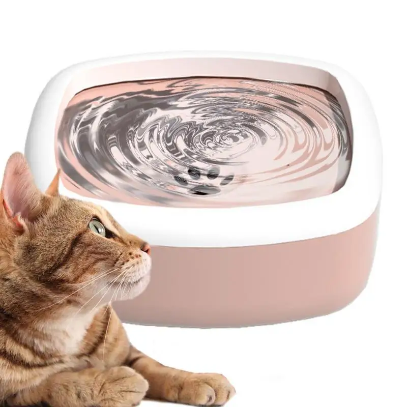 

Pet Floating Bowl Non-drip Dog Cat Drinker Anti Spill And Non-Slip Slow Drink Pet Water Bowl For Small Medium And Large Pets