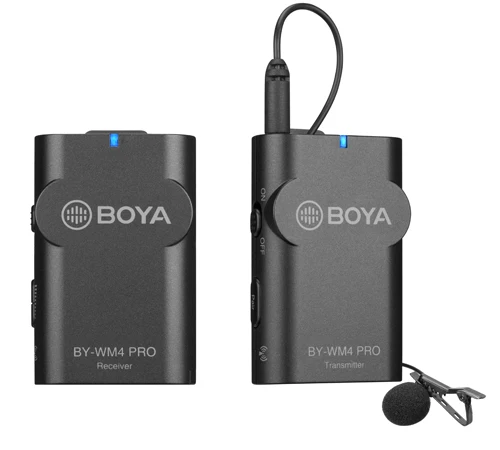 

For BOYA BY-WM4 Universal Lavalier Wireless Microphone