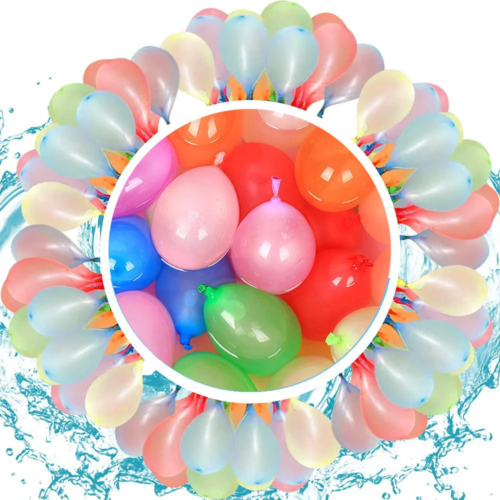 

111-1100Pcs Quick Water Bombs Njection Balloons Water Bomb Summer Beach Party Toys Play With Pool Balloon Kids Swimming Game
