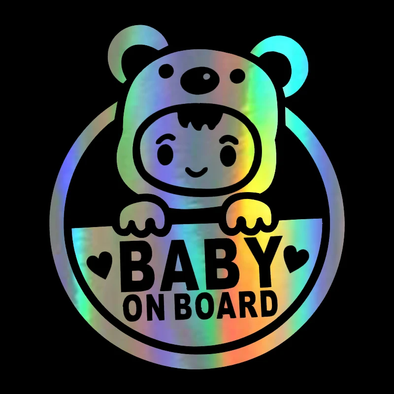 

Baby on Board Creative 3D Car Stickers Funny Sticker on Car Motorcycle Stickers and Decal Car Styling Auto Accessories,15cm*13cm