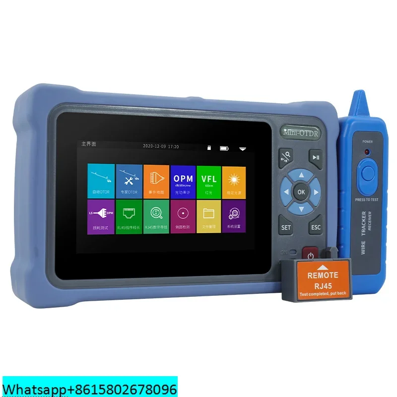 Мини-рефлектометр OTDR NK-4000 Novker 1310/нм 26/24 дБ волоконно-оптический рефлектометр с