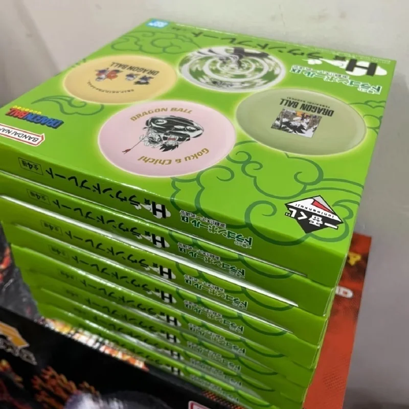 Фото Тарелка для ужина Bandai Dragon Ball Ichiban Kuji с забавными мультяшными персонажами, меламиновая тарелка, подарок на день рождения, игрушки №3