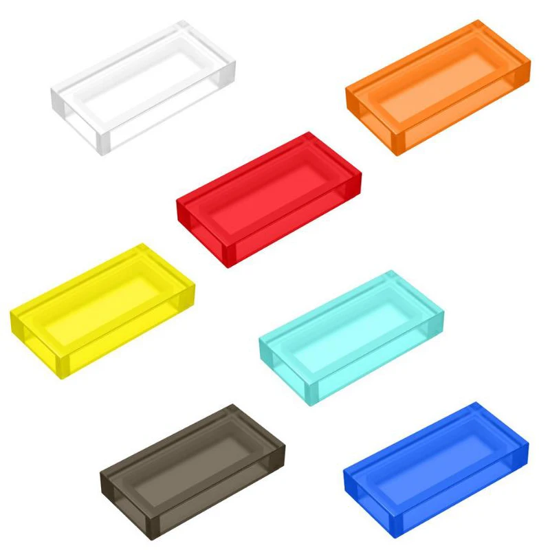 

10 шт., Детский конструктор «черепица»