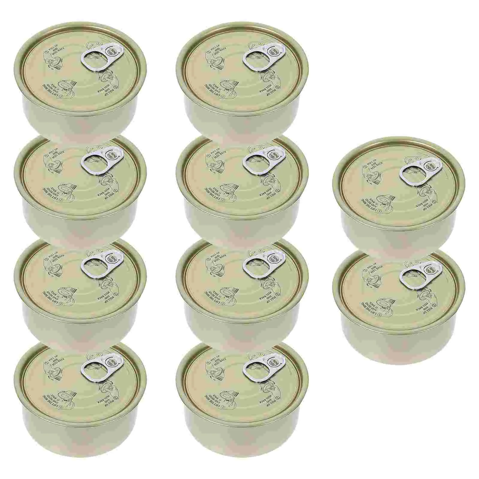 

Can Tin Storage Tins Tea Metal Tinplate Container Cans Sealed Pet Jar Lids Jars Coffee Canister Empty Containers Candy Seal Cat
