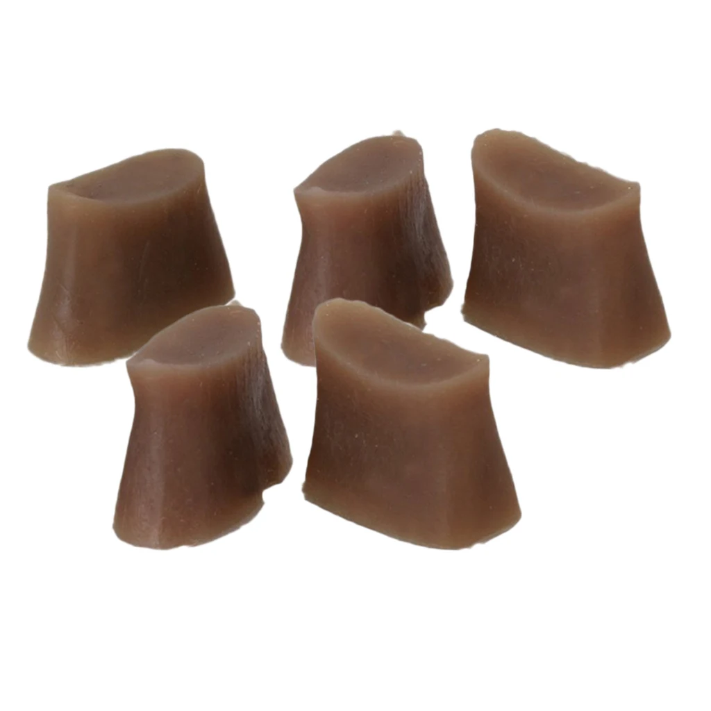 [Комплект из 5 шт.] Профессиональный силиновый коричневый-маленький