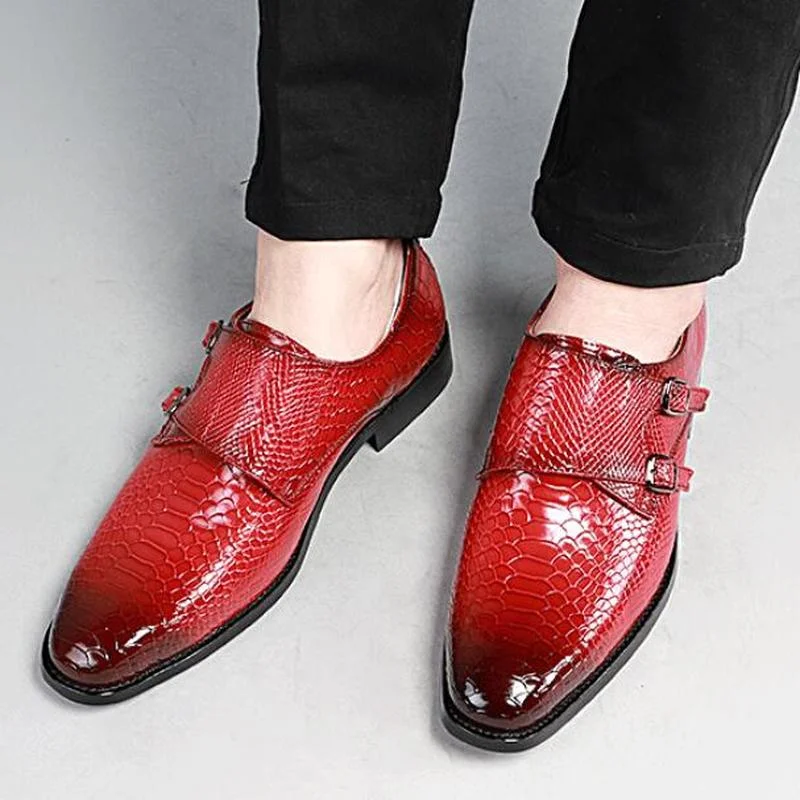 

Formal Men's Wedding Shoes 2022 British Style Patent Leather Business Dress Pointed Toe Luxury Man Footwear Zapatos De Hombre