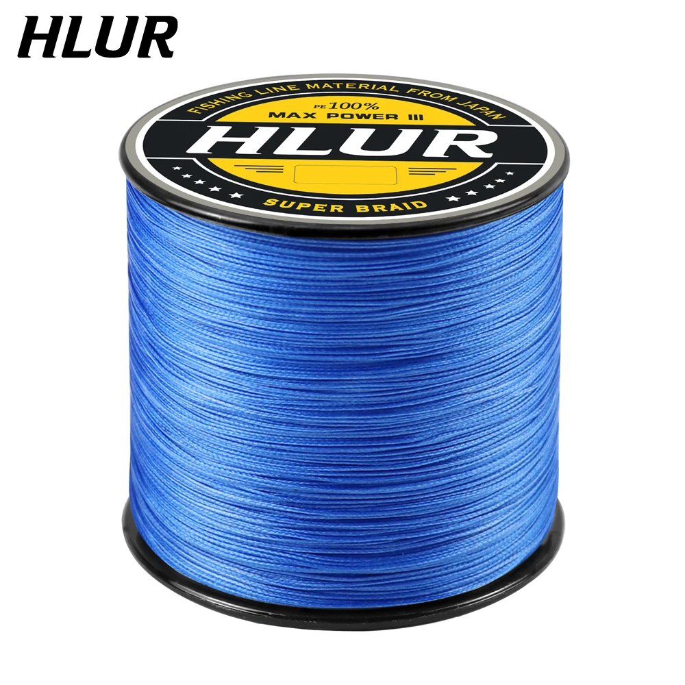 

HLUR Braided Fishing Line Multifilament Carp Fly 4/8 Strand 300M 500M Multicolor Japan Spinning Extreme PE Strong Weave