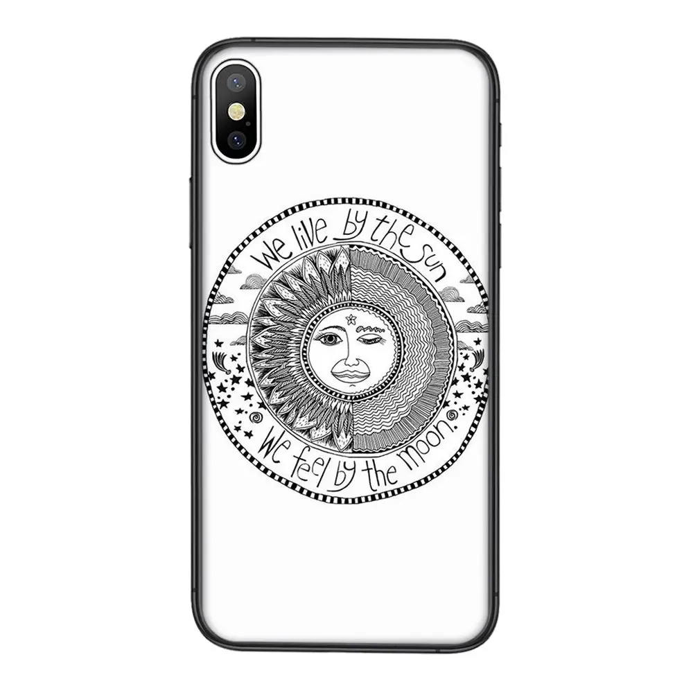Для Samsung Galaxy Note 10 Plus Ultra M51 M31 M30S J6 J8 2018 A10 A10S A11 Ippy Hippie Psychedelic Black Etui Fashion Cheap |