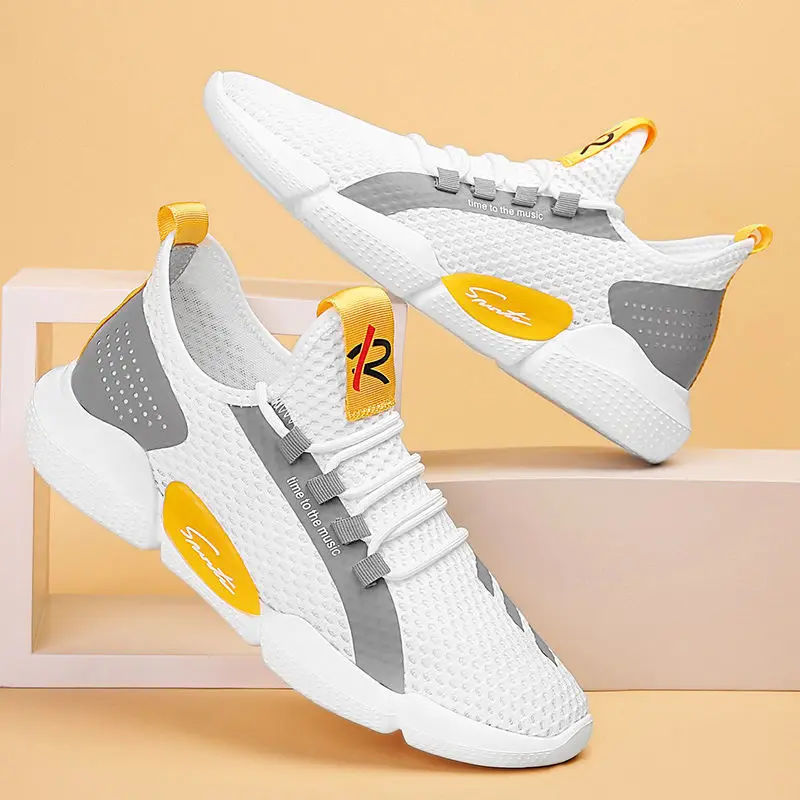 

Men's Lightweight Running Shoes Summer Ultra-light Breathable Sneakers Zapatos De Mujer Walking Shoes Boys Sneakers