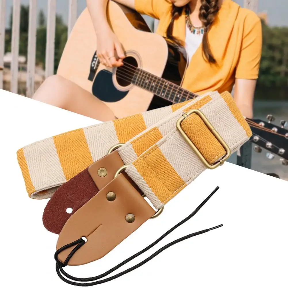 

Guitar Belt Set 1 Set Strong Toughness Thickened Exquisite Creative Plaid Guitar Strap Set Guitar Use