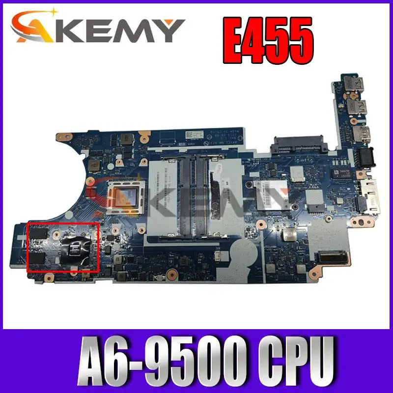 

Original for Lenovo E455 Laptop motherboard E455 A6-9500 CPU NM-A231 tested good free shipping