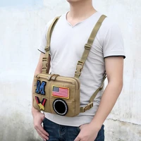 outdoor sports hunting tactical chest bag military accessories edc waist pouch running camping hiking army shoulder fanny pack
