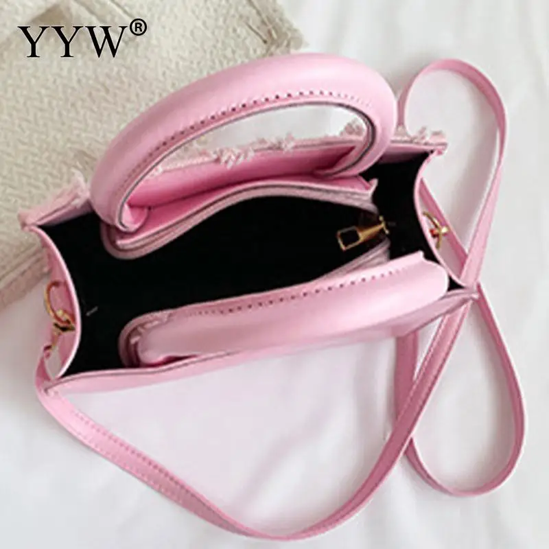 Fashion Crossbody Shoulder Women Handbag Casual Solid Color Soft PU Leather Diamond Pattern Lady Square Tote Bag with Handle