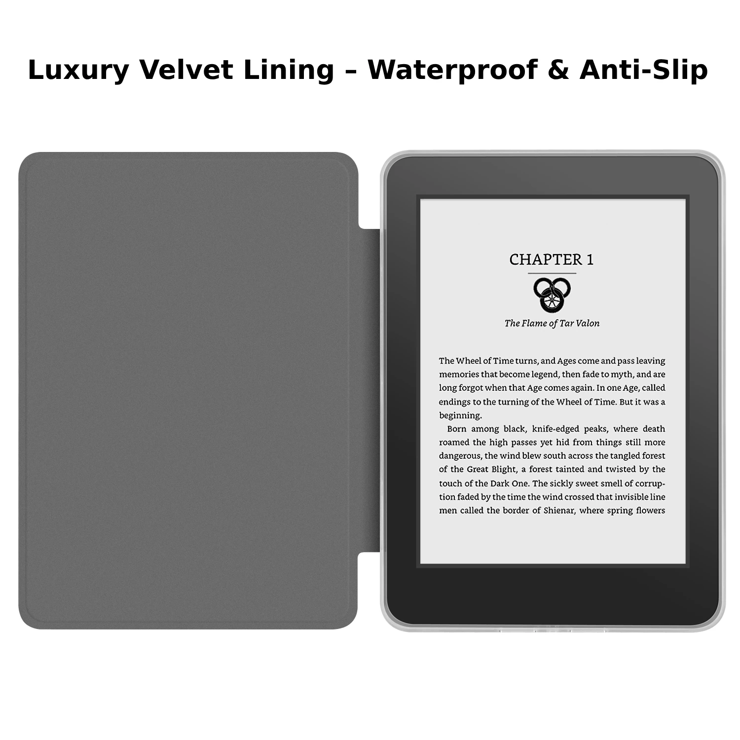 Чехол для Kindle Paperwhite 7th 6th 5th Gen 6 дюймов 360 °   Вращающийся магнитный съемный чехол-подставка из искусственной кожи для снапробуждения DP75SDI EY21 (art.: 3920cf2cb6ffa) - 3920cf2cb6ffa