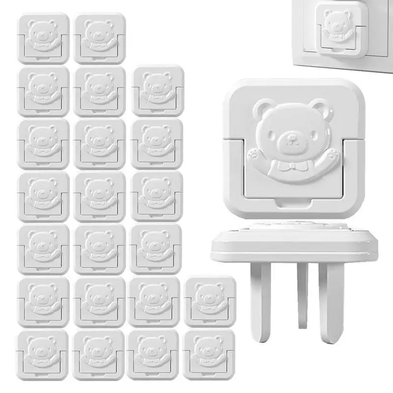 

Kids Child Safety Guard Protection 24Pcs Anti Electric Shock Plugs Protector Rotate Cover EU Power Socket Electrical Outlet Baby