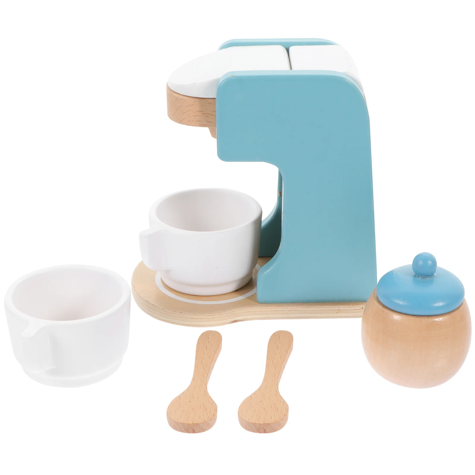 

Toy Coffee Machine Pretend Mini House Toys Set Play Accessoriessimulation Appliance Kitchen Maker Educational Playing Furniture