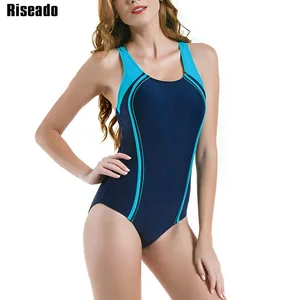 Riseado, спортивный купальник для женщин, цельный, Racerback, боди, женский купальник, новинка 2022, лоскутный купальник, конкурентная пляжная одежда
