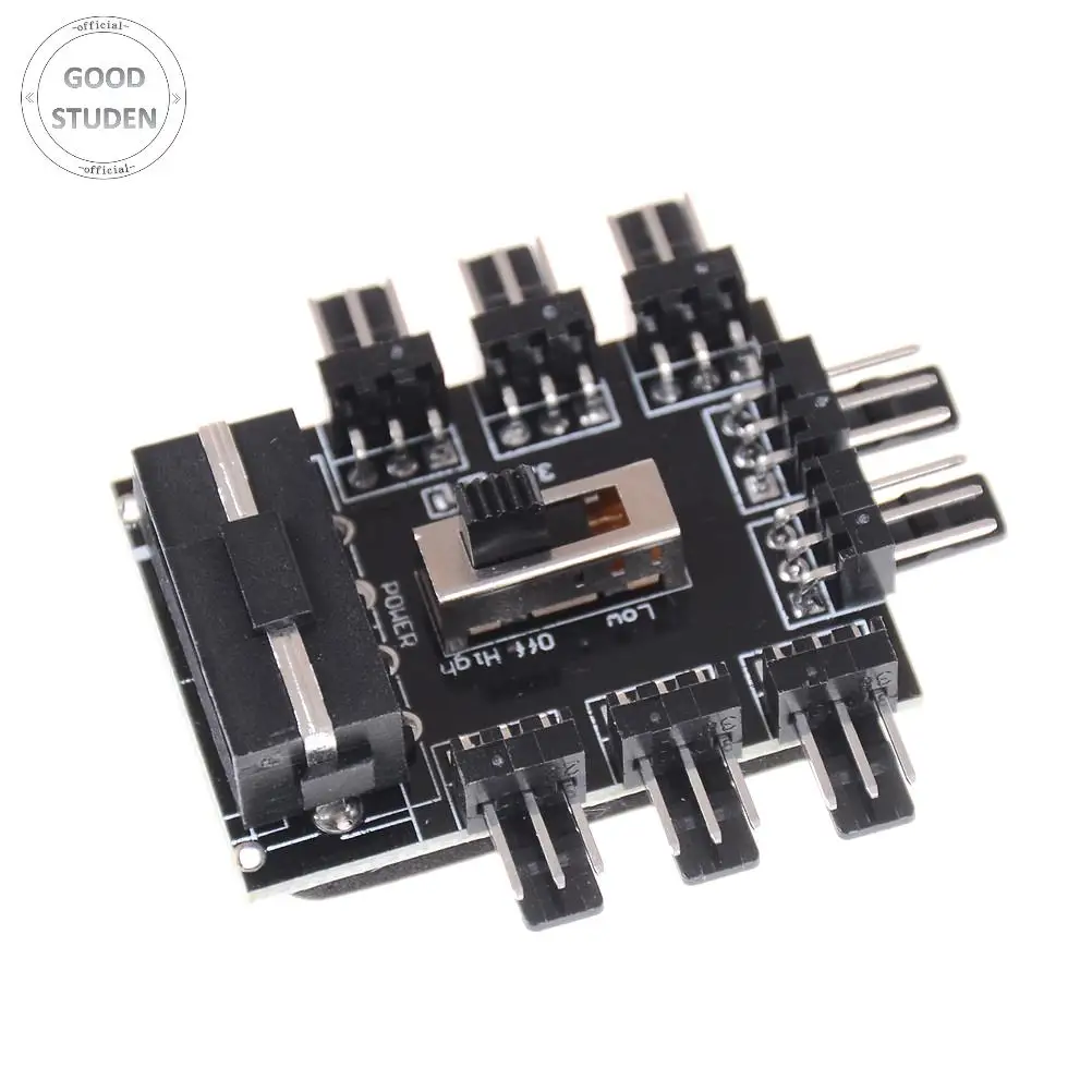 Разветвитель с 1 на 8 способами кулер охлаждающий вентилятор концентратор