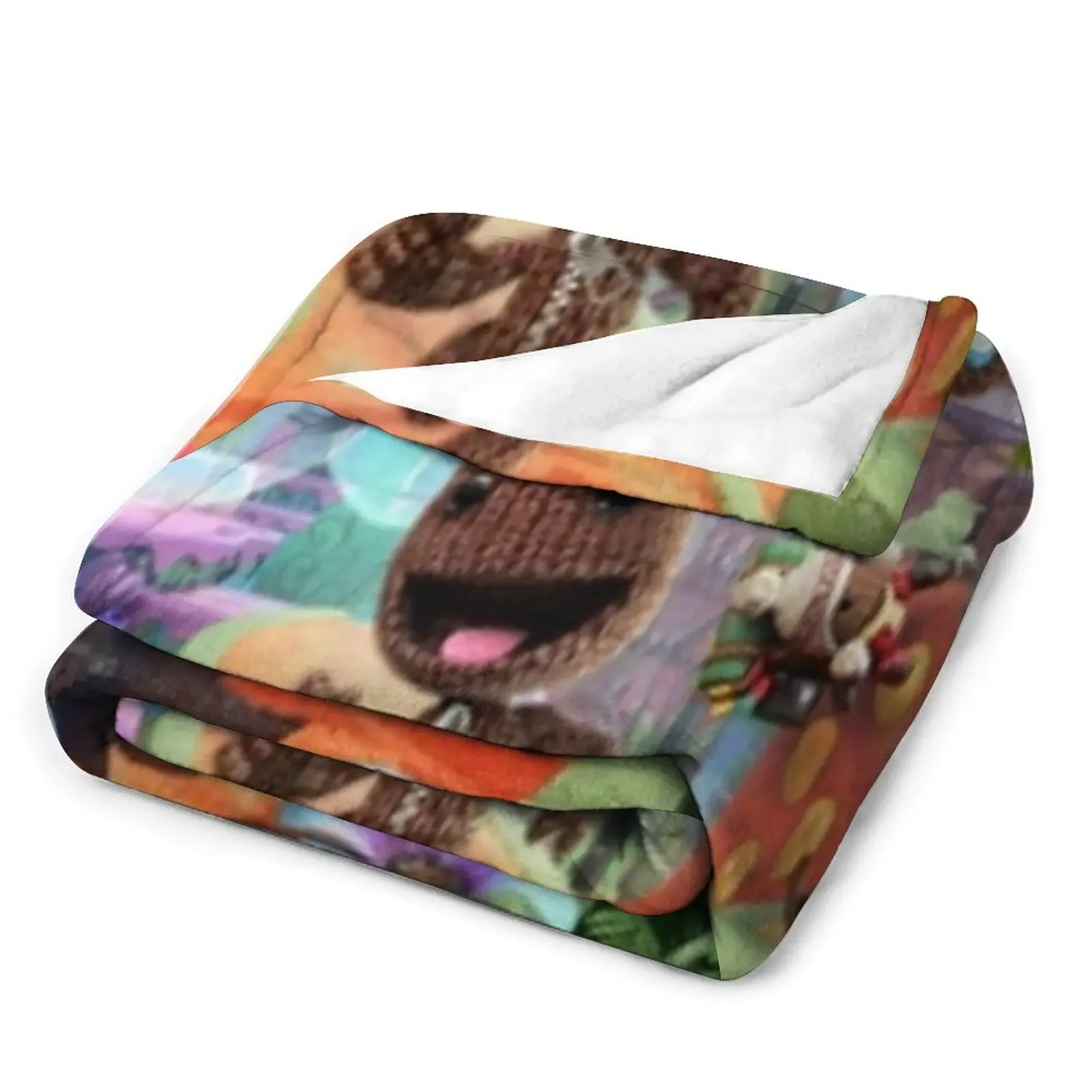 Одеяло Sackboy роскошные мягкие одеяла в стиле манга