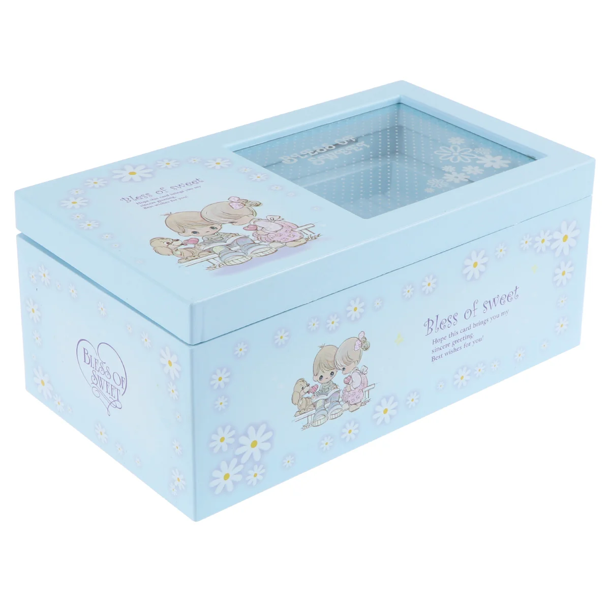 1 шт. музыкальная шкатулка с прозрачной крышкой музыкальный футляр Twirly Dancing Girl