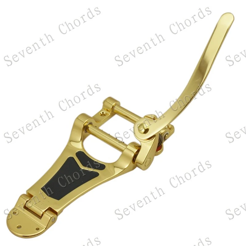 1 Set Chrome Gold Arch Top Hollow Semi Hollow Tailpiece Guitar Bridge Musical Instrument Accessories enlarge