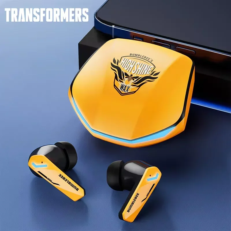Original Transformers TF-T10 Bluetooth 5.4 Earphones Gaming Low Latency Headphones Choice Gamer Music Dual Mode Wireless Earbuds