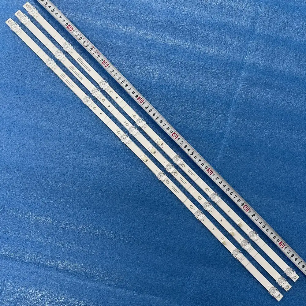Фото 3 шт./компл. светодиодная лента 8LED для RCA 303 кг 430001   K430WDF A1 4708-K43WDD-A1117N11 RTR4360-E-US A1RHOR435 №1