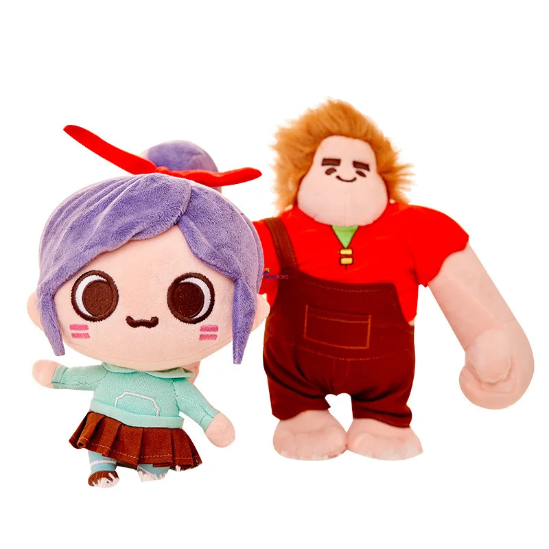 

Disney Genuine Stuffed Toy Wreck-It Ralph 2 Winnie Lope Ralph Plush Toy Doll Rag Doll Anime Plush