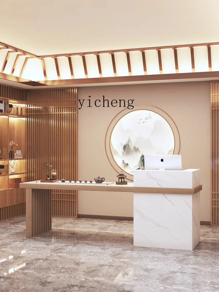 Касса Zk Xin в китайском стиле павильон для здоровья ретро-журнал yiti выполненный на