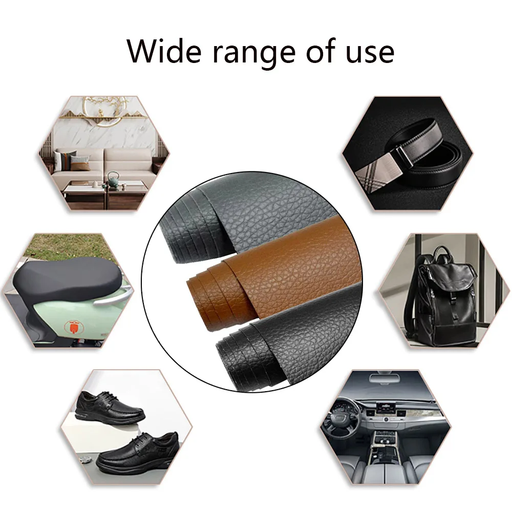 Самоклеящиеся кожаные наклейки для ремонта диванов 50x см